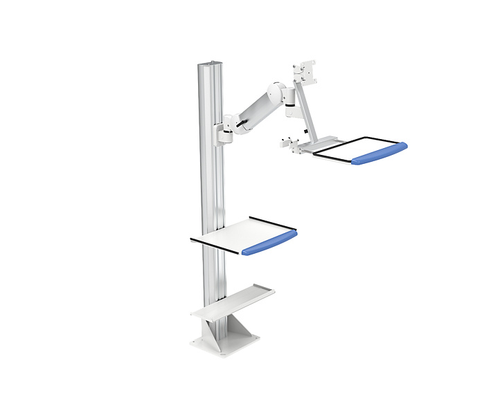 Steharbeitsplatz - Keyboard- und Monitorhalter
